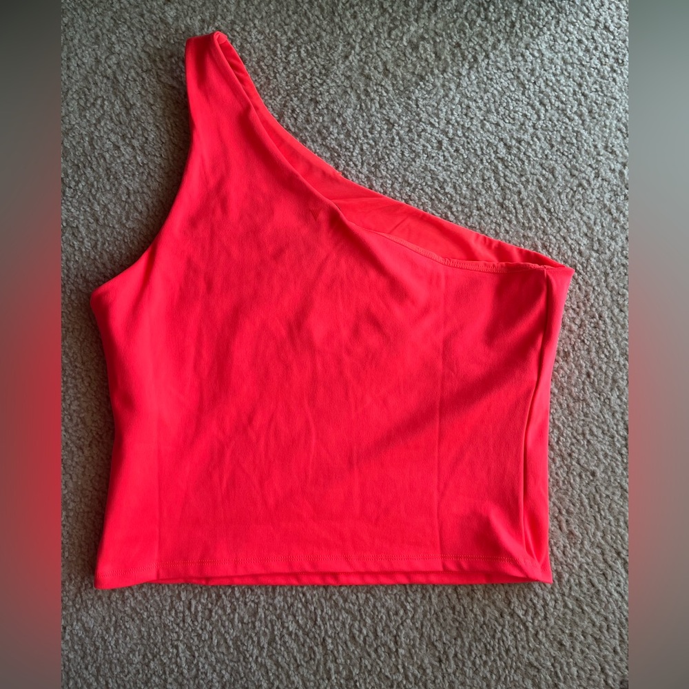 Victoria Secret Hot Pink One Shoulder Tank